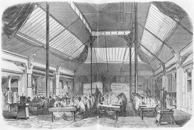 Atelier de bijouterie pendant le Second Empire, illustration de 